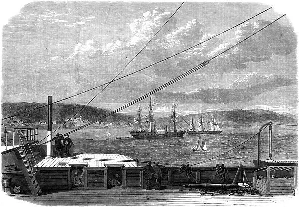 The Atlantic telegraph expedition, Content Bay, Newfoundland, 1866