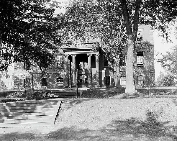 Ballou Hall, Tufts College, Medford, between 1900 and 1906. Creator: Unknown