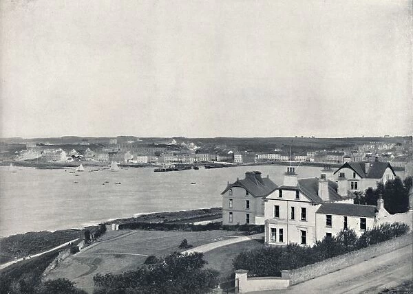 Bangor - The Town and the Bay, from Mornington Park, Princeton, 1895
