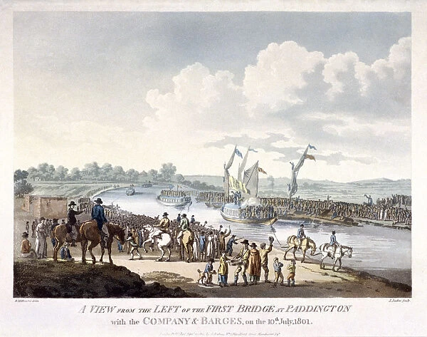 Bayswater, Paddington, London, 1801. Artist: J Jeakes