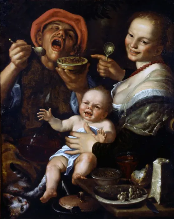 Framed Print : The Bean Eater Print Framed Print : The Bean Eater Print