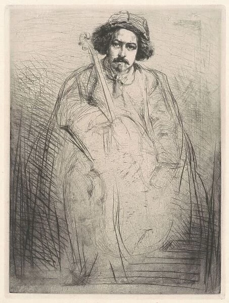 Becquet, 1871. Creator: James Abbott McNeill Whistler