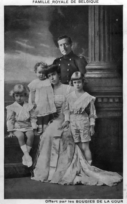 Framed Print : Belgian Royal Family Print, c1907-c1908 Framed Print : Belgian Royal Family Print, c1907-c1908