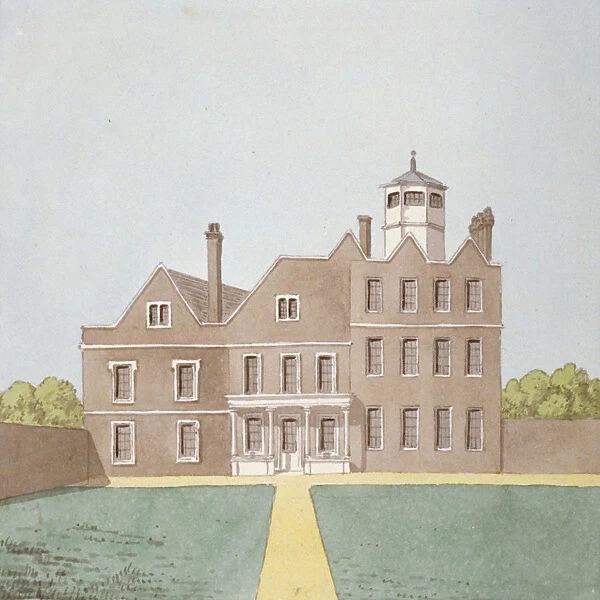Belmont House, Hillingdon, Middlesex, c1820. Artist: John Oldfield