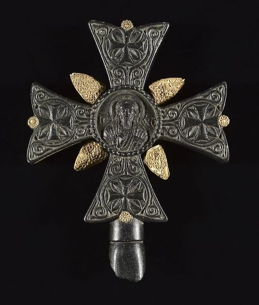 Benediction Cross, 1200s-1400s. Creator: Unknown