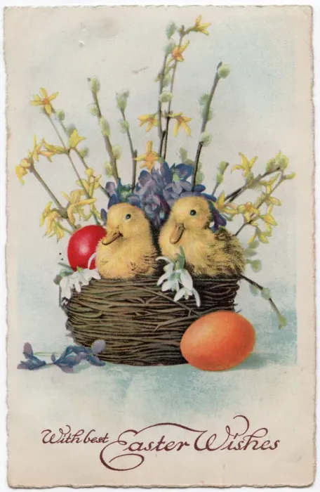 Framed Print : With Best Easter Wishes Print, 1932 Framed Print : With Best Easter Wishes Print, 1932