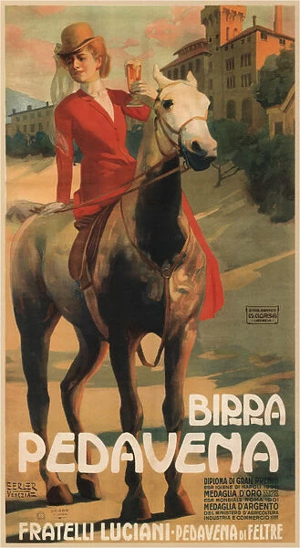Birra Pedavena, 1900s-1910s. Artist: Erler, Erich (1870-1946)