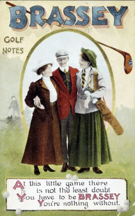 Framed Print : Golf Print, 1903 Framed Print : Golf Print, 1903