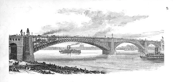 The Bridge across the Mississippi at St. Louis, 1883