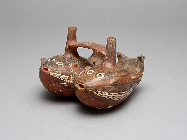 Bridge Vessel in the Form of a Pair of Interlocked Fish, 180 B. C.  /  A. D. 500