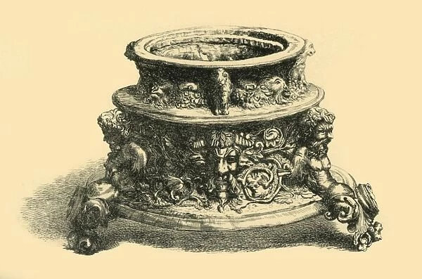 Bronze inkstand, mid 16th century, (1881). Creator:s Thomas