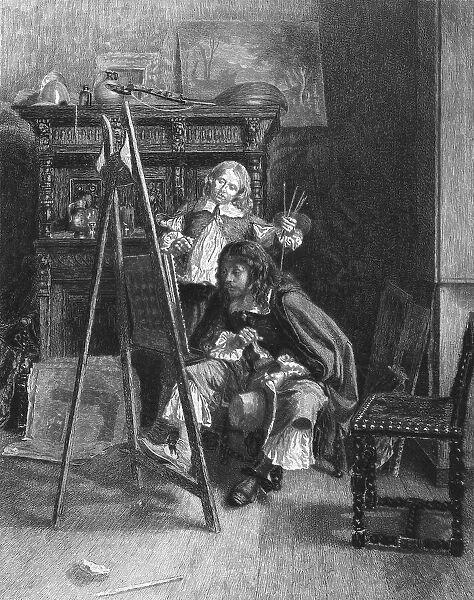 The Brothers Van De Velde, after J.L.E. Meissonier, c1880-83. Creator: A Gerard Darbiche