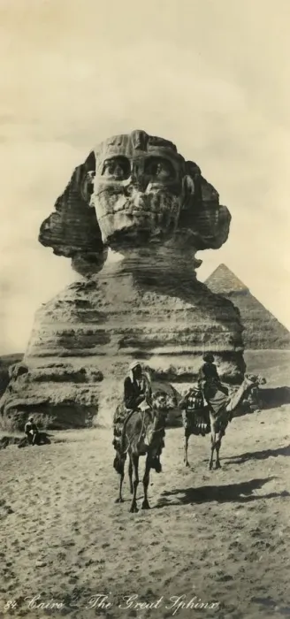 Framed Print : Print of the Great Sphinx in Cairo, Egypt Framed Print : Print of the Great Sphinx in Cairo, Egypt