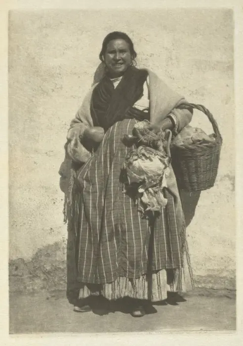 Framed Print : Camera Work: A Gitana - Granada Print, 1914