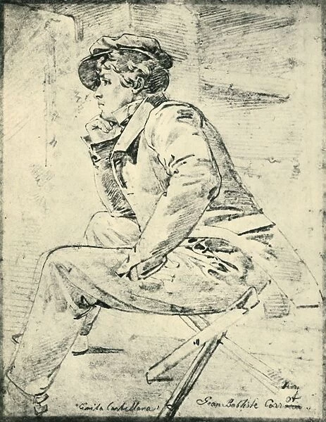 Camille Corot, 1826, (1943). Creator: Ernst Fries