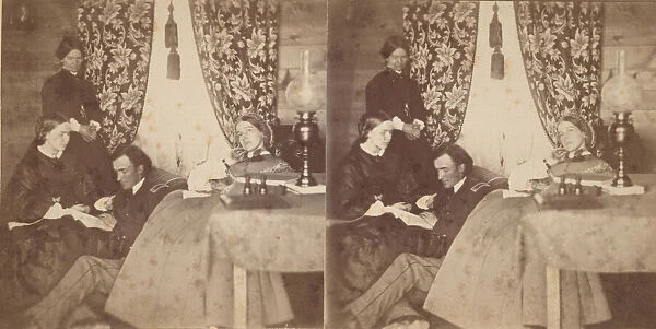 Camp Park Woods - Officers Quarters, March 1862; Civil War, 1861-1865