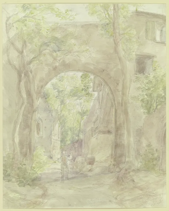 Framed Print : Castle Gate Print, Eppstein Castle Framed Print : Castle Gate Print, Eppstein Castle