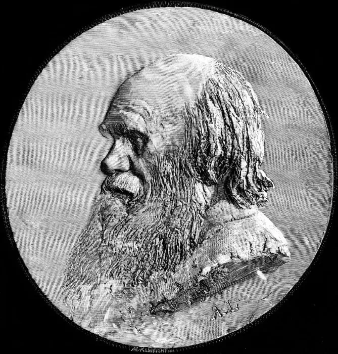 Framed Print : Charles Darwin Print, 1882 Framed Print : Charles Darwin Print, 1882
