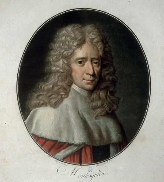 Charles Louis de Secondat, Baron of Montesquieu (1689-1755), French philosopher and thinker