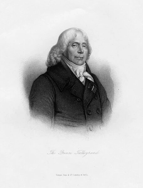 Charles Maurice de Talleyrand-Perigord, French diplomat, 19th century