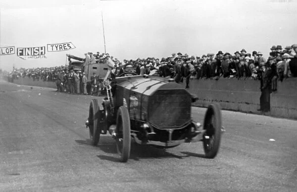 Chitty Chitty Bang Bang with Count Louis Zborowski at Southsea speed trials. Creator: Unknown