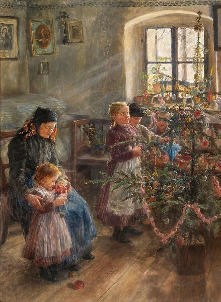 On Christmas day. Creator: Czech, Emil (1862-1929)