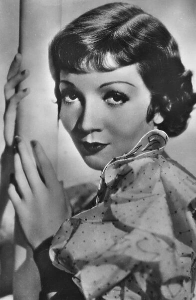 Claudette Colbert, French-born American stage and film actress, c1928-1940. Artist: Paramount Pictures