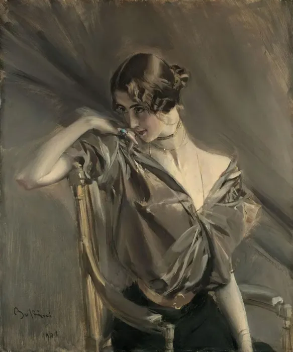 Framed Print : Cleo de Merode, 1901 Print by Boldini Framed Print : Cleo de Merode, 1901 Print by Boldini