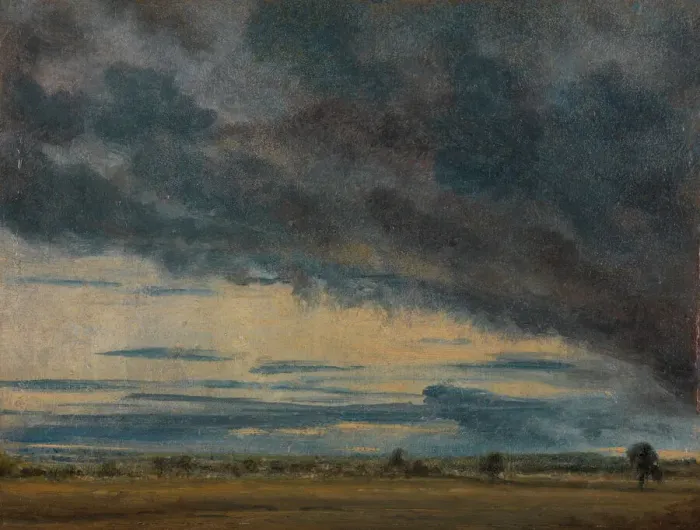 Framed Print : John Constable's Cloud Study Print Framed Print : John Constable's Cloud Study Print