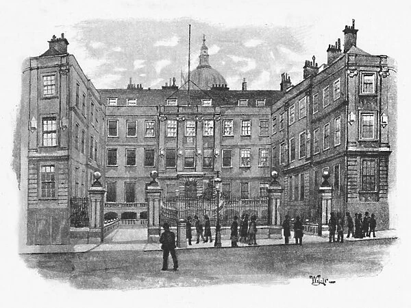 The College of Arms, Queen Victoria Street, 1891. Artist: William Luker
