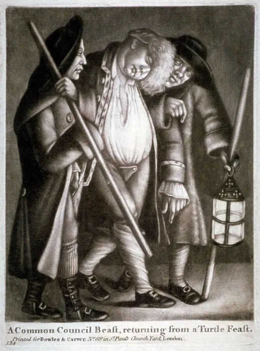 Framed Print : A Common Councilman's Return, c1775 Print Framed Print : A Common Councilman's Return, c1775 Print
