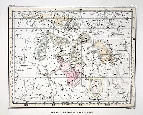 The Constellations (Plate X), 1822