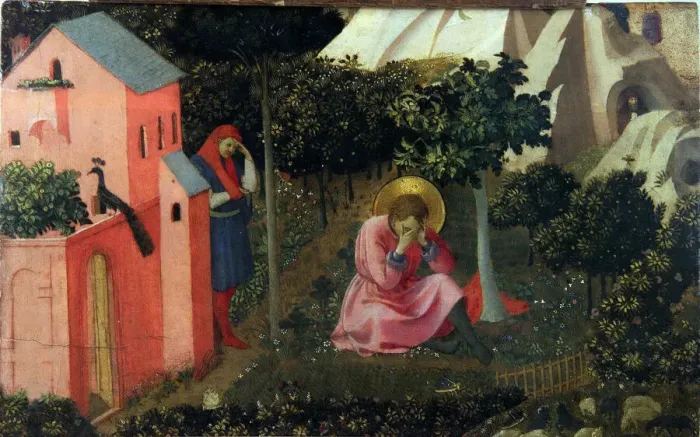 Framed Print : The Conversion of Saint Augustine, ca 1430-1435 Print Framed Print : The Conversion of Saint Augustine, ca 1430-1435 Print