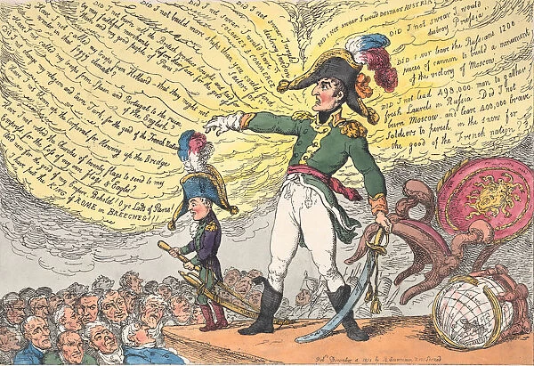 The Corsican Munchausen - Humming the Lads of Paris, December 4, 1813. December 4, 1813
