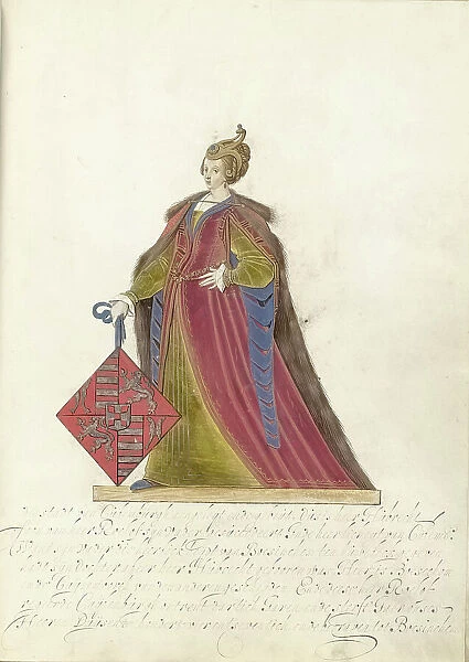 Countess Aleid van Beusichem, c.1600-c.1625. Creator: Nicolaes de Kemp