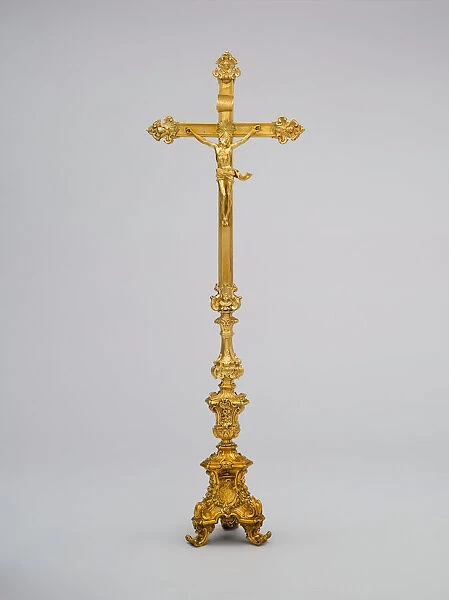 Cross with Corpus, Italy, 1765  /  66. Creator: Leandro Gagliardi