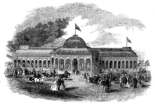 The Crystal Palace at Toronto, Canada, 1858. Creator: Unknown