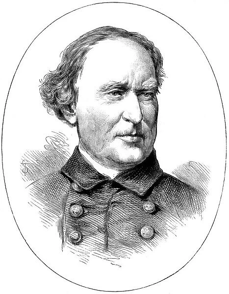 David Farragut, Union naval officer of the American Civil War, (c1880)