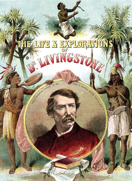 David Livingstone, Scottish missionary and explorer of Africa, c1875