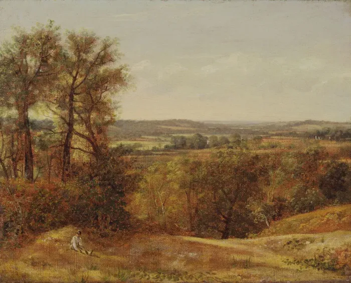 Framed Print : Dedham Vale Print, 1802 Framed Print : Dedham Vale Print, 1802
