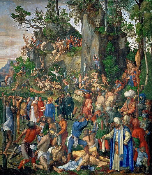 Die Marter der zehntausend Christen, 1508. Creator: Dürer, Albrecht (1471-1528)