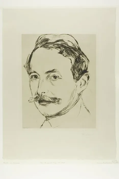 Framed Print : Dr. Max Linde Print, 1902 Framed Print : Dr. Max Linde Print, 1902