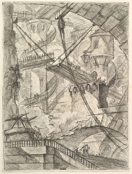 The Drawbridge, from Carceri d invenzione (Imaginary Prisons), ca. 1749-50
