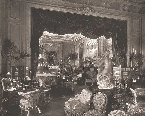 The Drawing Room at Sandringham House, Norfolk, 1894. Creator: Unknown