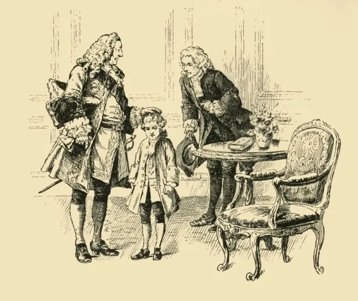 Framed Print : The Duke Praised Handel's Performance Print (1907) Framed Print : The Duke Praised Handel's Performance Print (1907)