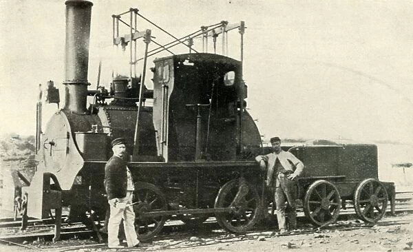 An Early Colliery Locomotive, c1930. Creator: Unknown