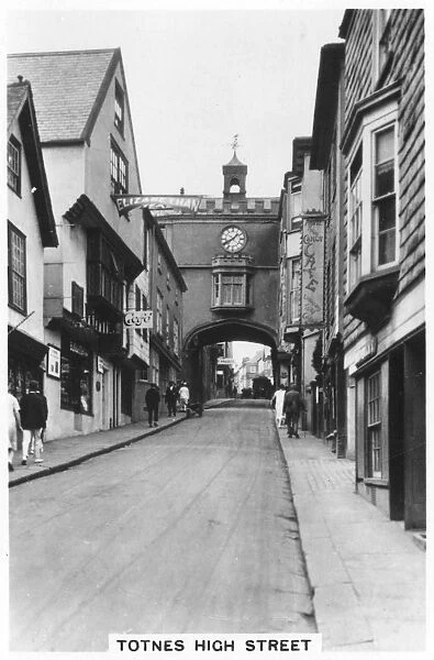 Eastgate, Totnes High Street, Devon, 1937