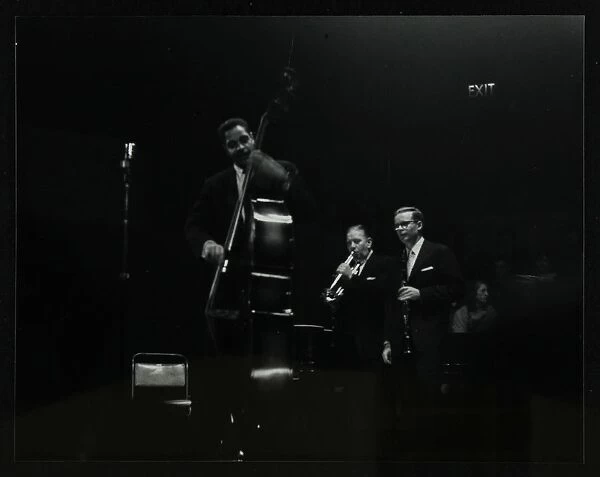 The Eddie Condon All Stars on stage at Colston Hall, Bristol, 1957