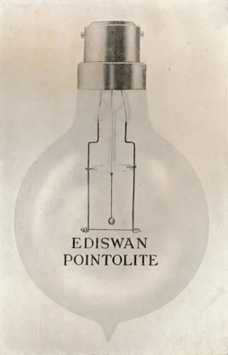 Framed Print : Early Electric Lighting Print, 1916 Framed Print : Early Electric Lighting Print, 1916