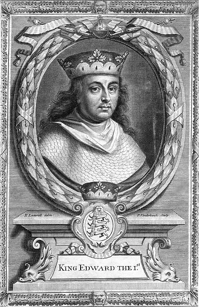 Edward I of England, (1239-1307). Artist: P Vanderbanck